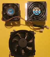 REDUCED Lot of 3 * Misc Fan & Heatsink Assemblies from desktops* GREAT DEAL picture