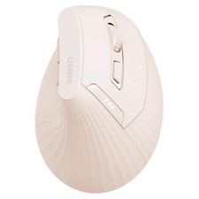 Uineer A06 PINK Ergonomic Wireless Mouse Bluetooth Vertical Mouse picture