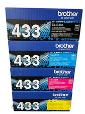 Brother TN433 Compatible Toner Set 4 Pack High Yield Black,Cyan,Magenta,Yellow picture