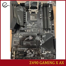FOR GIGABYTE Z490 GAMING X AX DDR4*4 LGA1200 HDMI ATX Ｍotherboard Test OK picture
