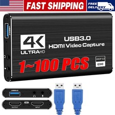 4K Audio Video Capture Card USB 3.0 HDMI Video Capture Device Full LOT Recording picture