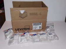 LOT X22 41089-1WP Leviton PLENUM Surface-Mount QuickPort Box - 1-Port White NEW picture