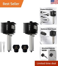 2pcs A1 Mini Hotend Kits - High-temp 0.2/0.4MM Steel Nozzles for 3D Printing picture