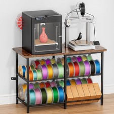 3D Printer Stand with Filament Storage, Heavy Duty Metal Printer Table picture