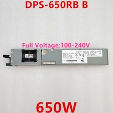 New Original PSU For Delta 80plus Gold 650W Switching Power Supply DPS-650RB B picture