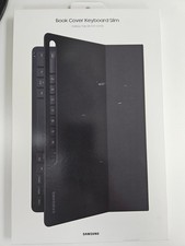 Black Samsung Galaxy Tab S8+, S7+, S7 FE Slim Book Cover KEYBOARD ONLY picture