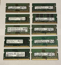 Lot of 10 8GB DDR4 PC4 Laptop Memory RAM 260-PIN MixBrand Model. Tested picture