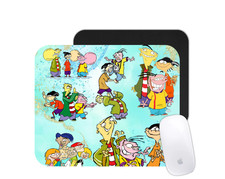 Ed Edd n Eddy Mouse Pad – 90s Retro Cartoon Network Gamer Desk Mat picture
