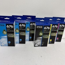 Epson 676 XL Pro -  Ink Cartridge Mega Lot of 6 (EXPIRED) picture