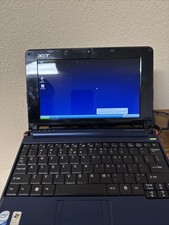 Acer Aspire One Series Model ZG5 Blue Netbook With Charger Tested picture
