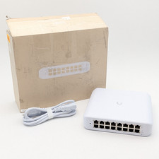 Ubiquiti UniFi Lite 16 PoE Switch | 8x PoE+ | 8x GbE | White | USW-Lite-16-POE picture