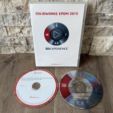 SOLIDWORKS 2015 3D Experience 2 Discs DVD 1 PDM, DVD 2 SQL 2014 NO SERIAL/CD KEY picture