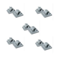 Adhesive RO Tubing holder 3/8 inch RO Tubing Mounting Clips Cable Management ... picture