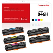 5PK 046H Toner Cartridge Set for Canon 046 H Color imageCLASS MF733cdw LBP654Cdw picture