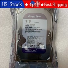 New Western Digital WD10PURX 64E5EY0 Purple 1TB 5400RPM 3.5