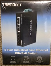 TRENDnet TI-E80 8-Port Industrial Fast Ethernet DIN-Rail Switch picture
