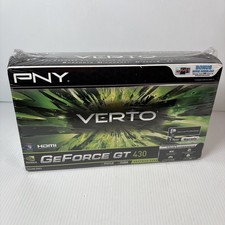 PNY VERTO NVIDIA GeForce GT 430 1GB DDR3 PCI-E 2.0 Graphics Card HDMI DVI-I VGA picture
