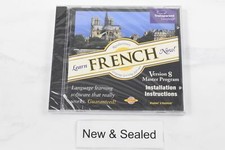 Learn French Now Version 8 Software CD-ROM for Windows & Mac - New picture