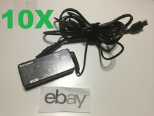 Lot of 10 Genuine Lenovo 45W 20V Laptop Power Adapter Charger w/ Cables Slim Tip picture