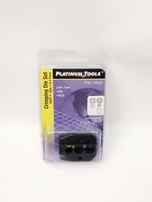 Platinum Tools 17055C Crimping Die Set for CATV 'F' Type, 1 & 2 Pcs, RG6 RG59 picture