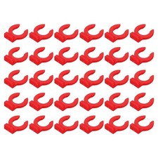 30Pcs 3D Printer Tube Collet Clips for Fixed 1.75mm Filament Printer Red picture