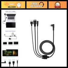 3 in 1 HDMI Cable for Graphics Drawing Tablets - Kamvas Pro 16, 13, 12 Compatibl picture