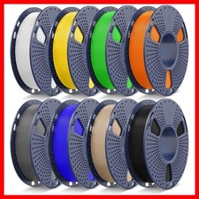 8-Color PLA Plus 3D Filament, 1.75mm, Effortless and Reliable Printing picture