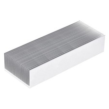 Parallel Line Notch Heatsinks for LED and Power Silver picture