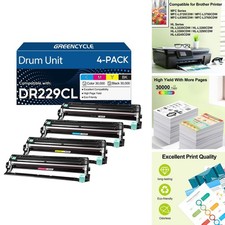 DR229CL Drum Unit 4-Pack Replacement for Brother DR-229CL (Not Toner) picture