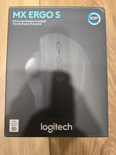 Logitech MX Ergo S Advanced Wireless Trackball Mouse USB-C Rechargeable Graphite picture