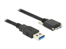 Delock USB-USB Type A m Micro-USB B USB3.0 Digital/Data Cable 3m 83599 picture