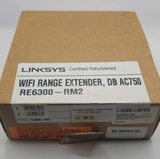 Linksys Model RE6300 AC750 Boost Dual-Band Wi-Fi Gigabit Range Extender Refurbed picture