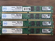 Lot of 4 - Dell/Kingston Desktop Ram SNPYG410C/2G picture