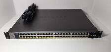 NETGEAR ProSafe (GS752TP) 52 Port Gigabit POE Ethernet Switch With Power Supply picture