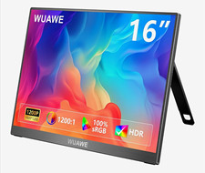 WUAWE 16in Portable Monitor 1920x1200 IPS 120Hz HDR FreeSync USB-C picture