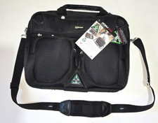 Mobile Edge ScanFast Checkpoint Friendly 16in Laptop Briefcase Black/Green picture