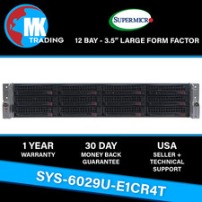Supermicro SYS-6029U-E1CR4T 12B LFF 2U Server  -V1- Choose CPUs/RAM - Wholesale picture