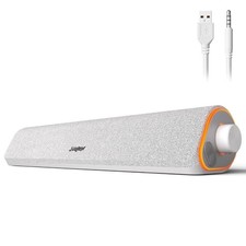  R50 Bluetooth Computer Speakers, USB Powered Pc Speakers for Desktop White picture