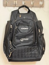 OGIO Metro Backpack Black Laptop Travel Bag Work Commuter Daypack Lhoist Logo picture