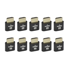 10 pcs 4K HDMI Dummy Plug Virtual Monitor Display Emulator Headless Adapter picture