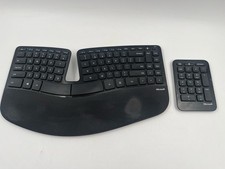 Microsoft Sculpt Ergonomic Wireless Keyboard and Number Pad Model 1559 W/ USB picture