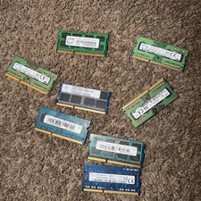 lot 8 laptop ram 7x4gb 1x8 Various picture