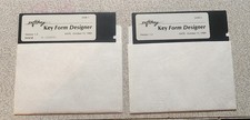 Vintage Soft Key Key Form Designer V 1.3 1989 2 Disk Set  picture