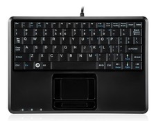 PERIBOARD-510H Plus, Wired Super Mini USB Touchpad Keyboard, X Type Scissor K... picture