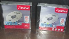 LOT OF 2 SETS NEW IMATION DVD + R RECORDABLE DISC 8X & 4X 10 DISC TOTAL (5) picture