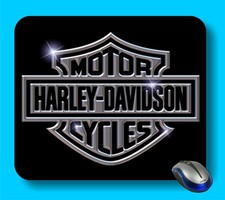 Harley Davidson Motorcycle Computer Mouse Pad Gift    ha07 picture