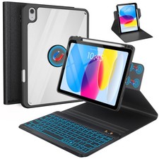 BLUTLOTUS for iPad 11th (A16) 10th Generation Case with Keyboard (2025/2022) - 3 picture