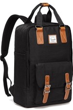 Black School Backpack fits 15