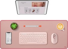 Logitech Desk Mat Studio Series Multifunctional Large Extended Mouse Pad - Rose picture