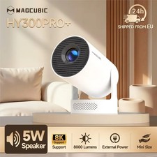 Magcubic HY300 Pro+ Portable Projector 8K Android 14 WiFi 6 8000 Lumens picture